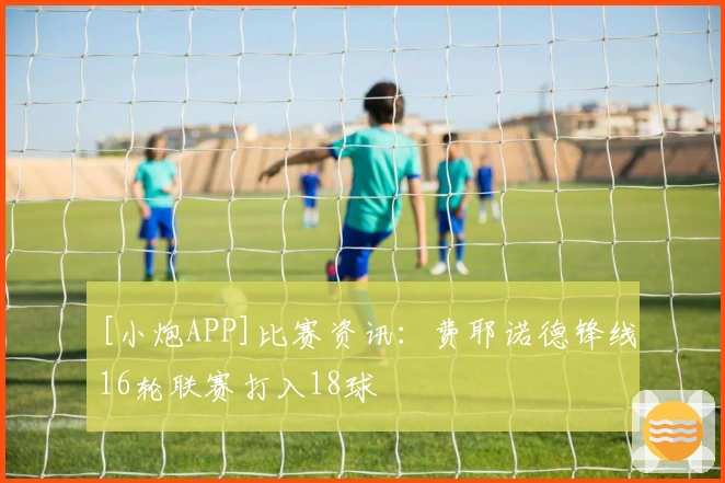 [小炮APP]比赛资讯：费耶诺德锋线16轮联赛打入18球