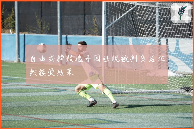 自由式摔跤选手因违规被判负后坦然接受结果